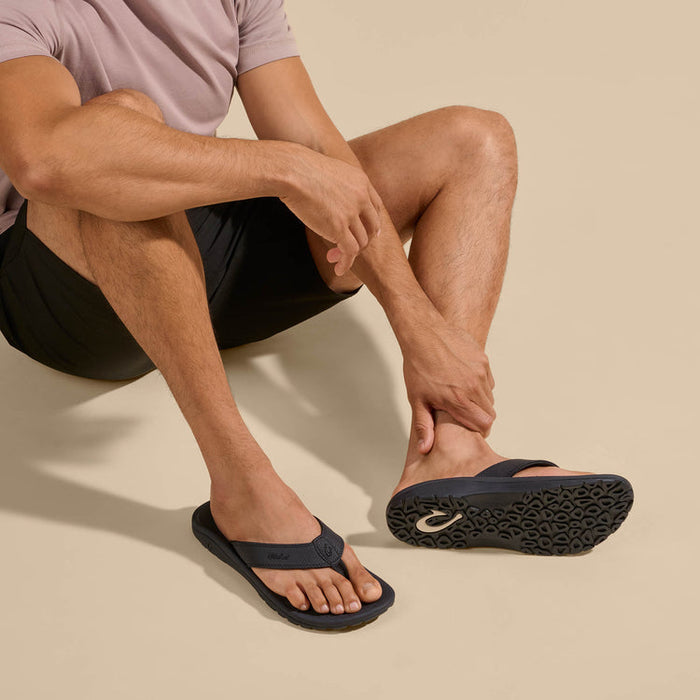 Olukai Men's Ohana Black