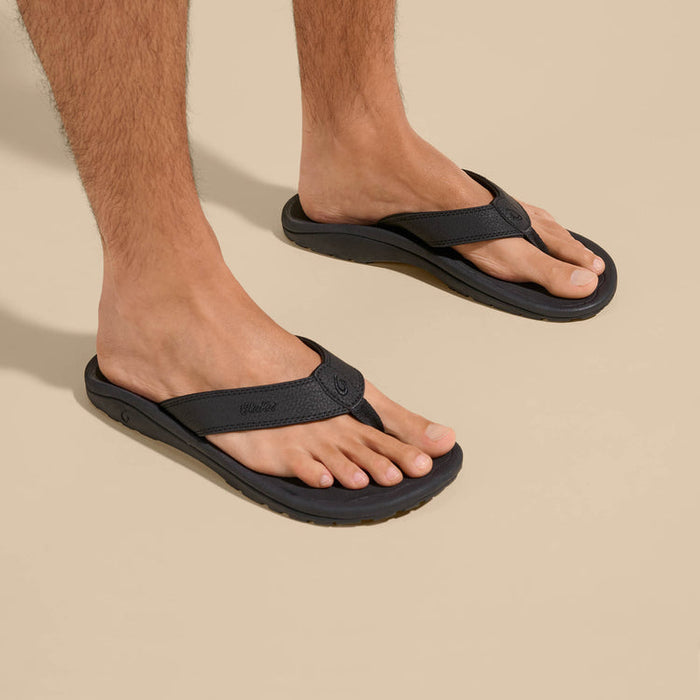 Olukai Men's Ohana Black