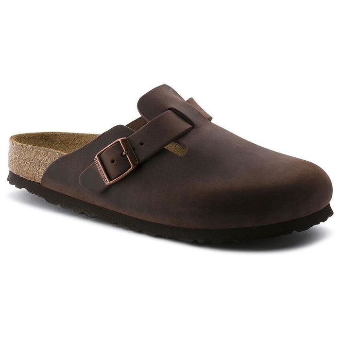 Birkenstock Boston Soft Footbed Habana Oiled