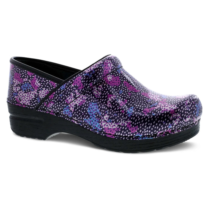 Dotty Abstract Patent Clog