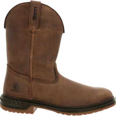 ROCKY WORKSMART UNLINED WESTERN BOOT