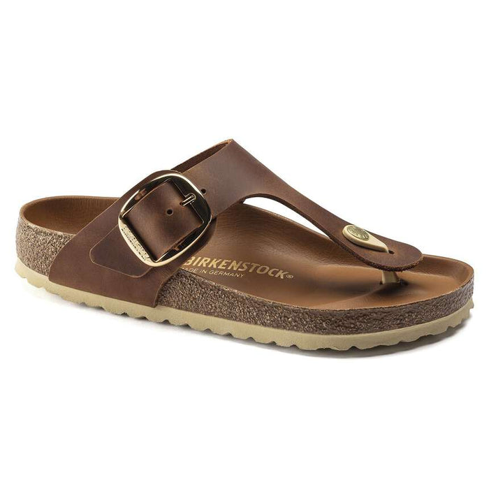Birkenstock Gizah Big Buckle - Cognac