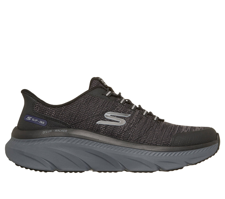 Men's Skechers Slip-ins Relaxed Fit: D'Lux Walker 3.0 -  BLACK