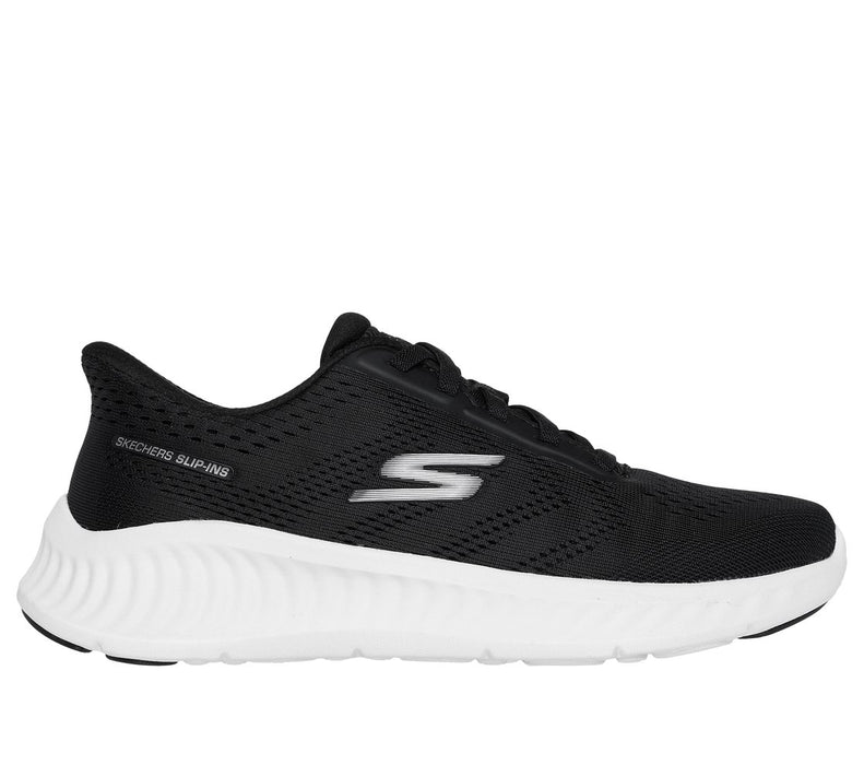 Women's Skechers Slip-ins: GO WALK Now - BLACK/WHITE