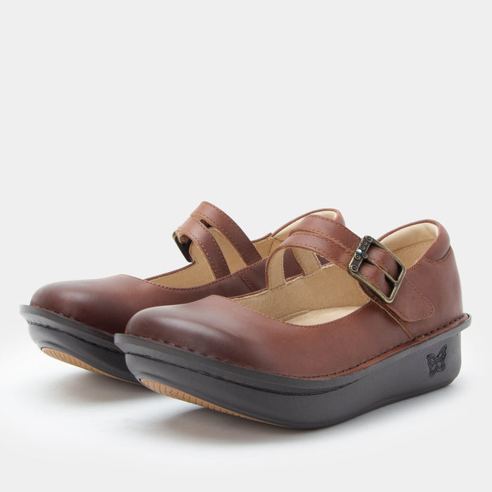 Alegrai Paloma Mary Jane -  Chestnut