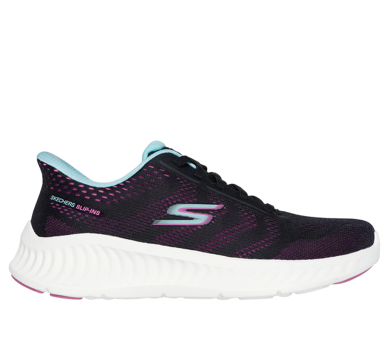 Women's Skechers Slip-ins: GO WALK Now - BLACK/PURPLE